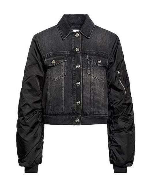 Ganni Black Denim Outerwear