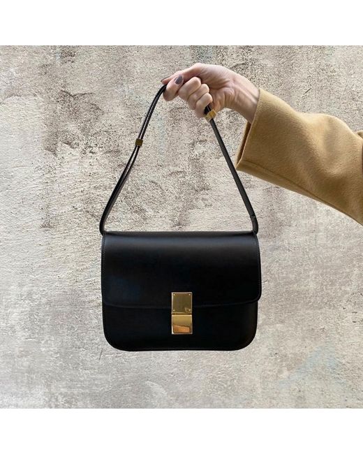Céline Black Medium Classic Bag