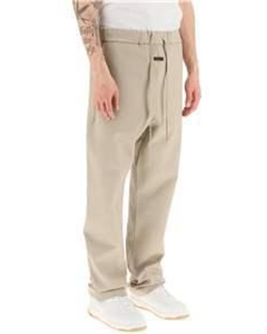 Fear Of God Natural Low Crotch Relaxed Pants for men
