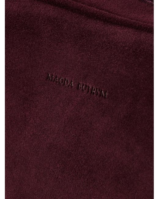 Magda Butrym Purple Brigitte Handbag