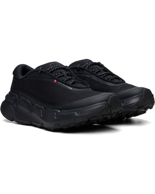 On Shoes Black Cloudsoma Hiking Shoes for men