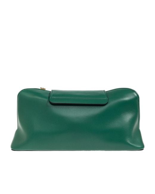 Versace Green Small Chain Shoulder Bag