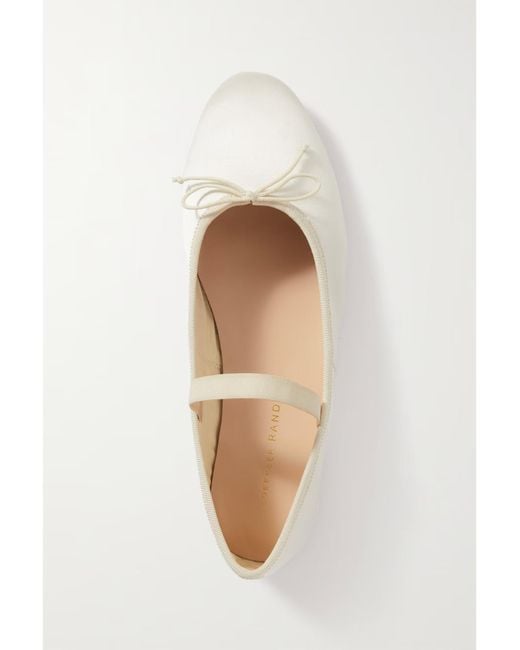 Loeffler Randall White Leonie Ballet Flats