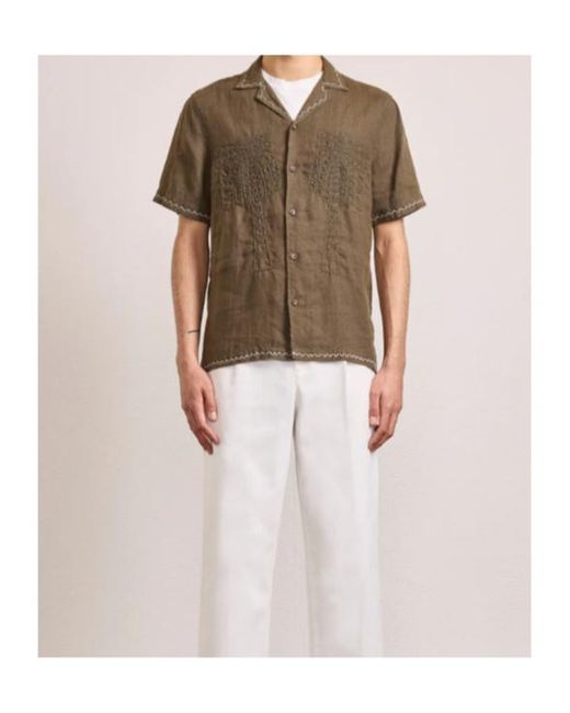 Frescobol Carioca Green Flavio Shirt for men