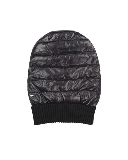 Herno Gray Padded Beanie