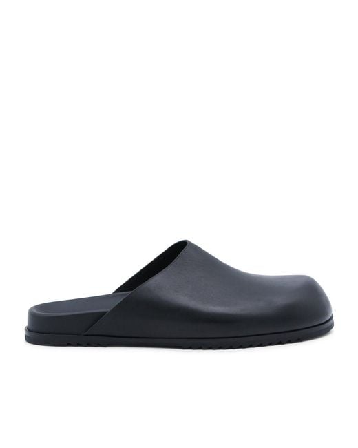 Rick Owens Blue Slip-On Sandals for men