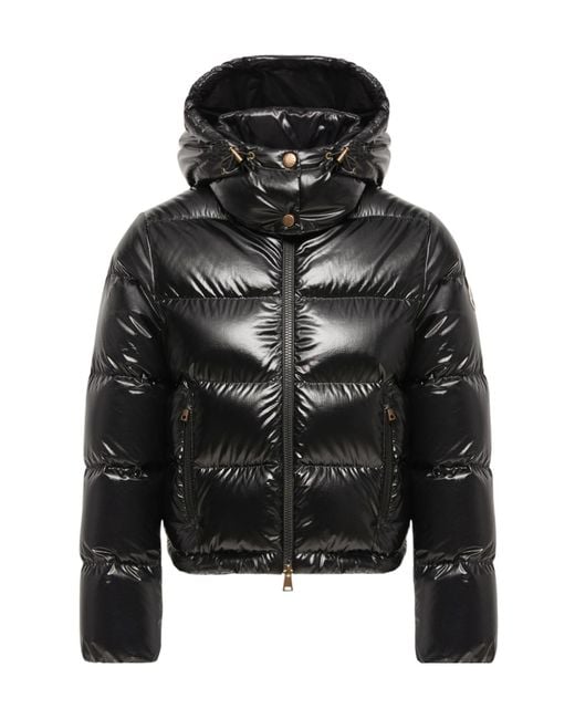 Moncler Black Niveole Short Down Jacket