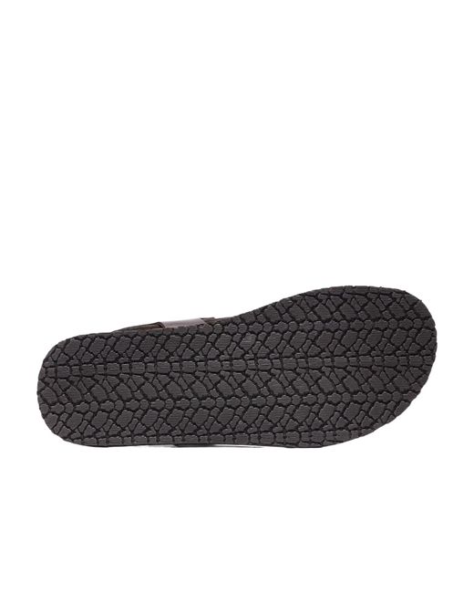 Scarosso Brown Massimo Buckle-Fastened Sandals for men