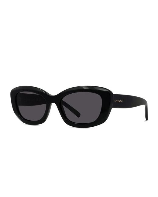 Givenchy Black Eyewear Gv Day Cat-Eye Frame Sunglasses