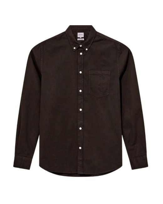Norse Projects Black Long-Sleeved Shirt for men