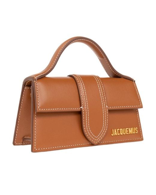 Jacquemus Brown Le Bambino Small Top Handle Bag