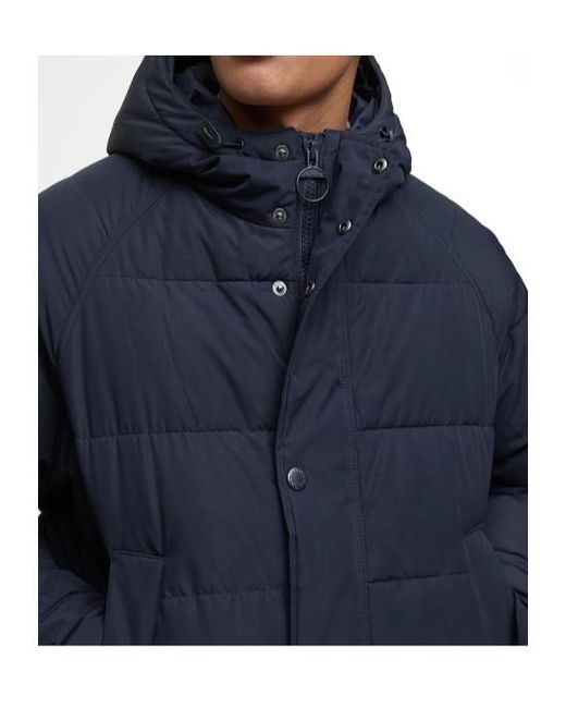 Barbour Blue Bedale Puffer Jacket for men