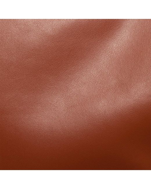 Miu Miu Red Ivy Logo-Lettering Tote Bag