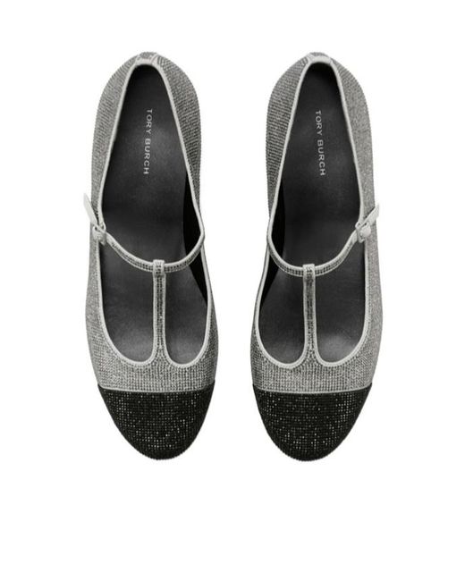 Tory Burch Women's Rhinestone Embellished Ballerina Shoes