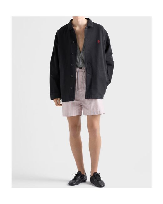 Prada Black Cotton Jacket for men