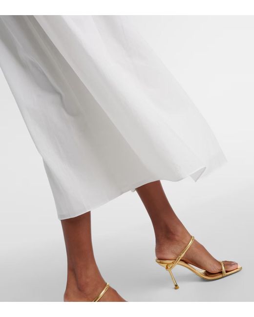 Jonathan Simkhai White Suspender Dress