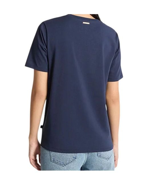 Michael Kors Blue Studded Classic T-Shirt