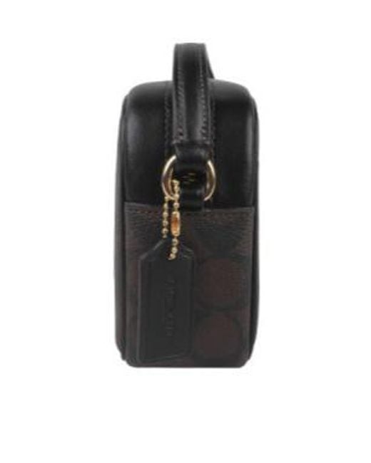 COACH Black Mini Jamie Camera Cross-Body Bag