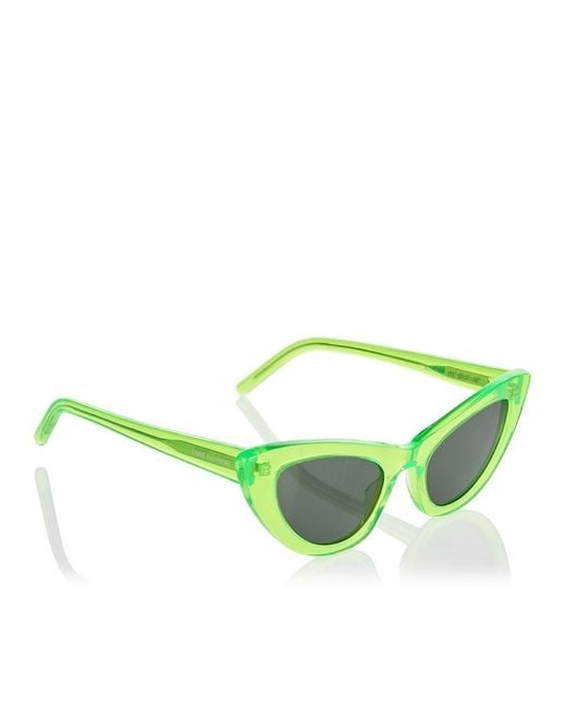 Saint Laurent Green New Wave Sl 213 Lily