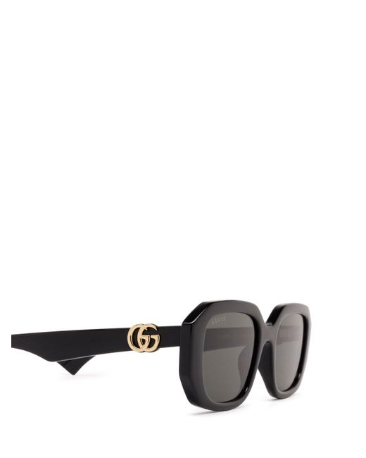 Gucci Multicolor Eyewear Rectangular Logo Sunglasses