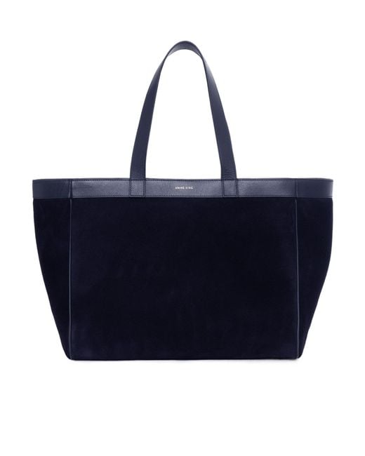 Anine Bing Blue Medium Rio Handbag