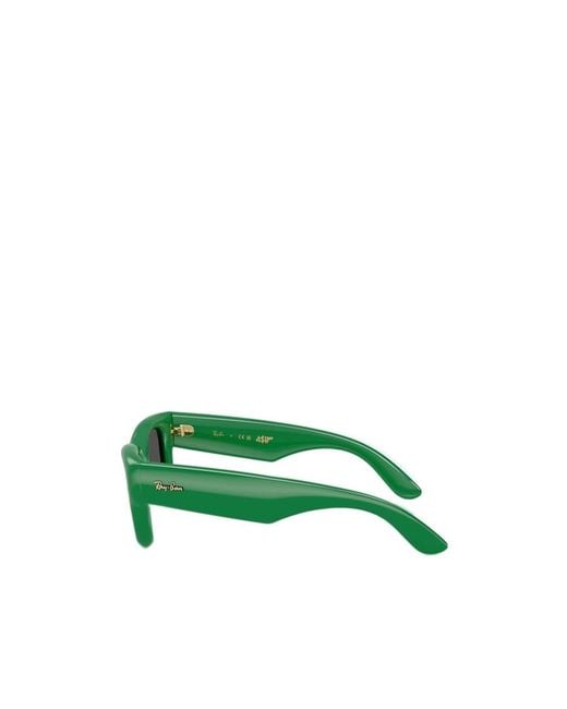 Ray-Ban Green Wayfarer Puffer for men