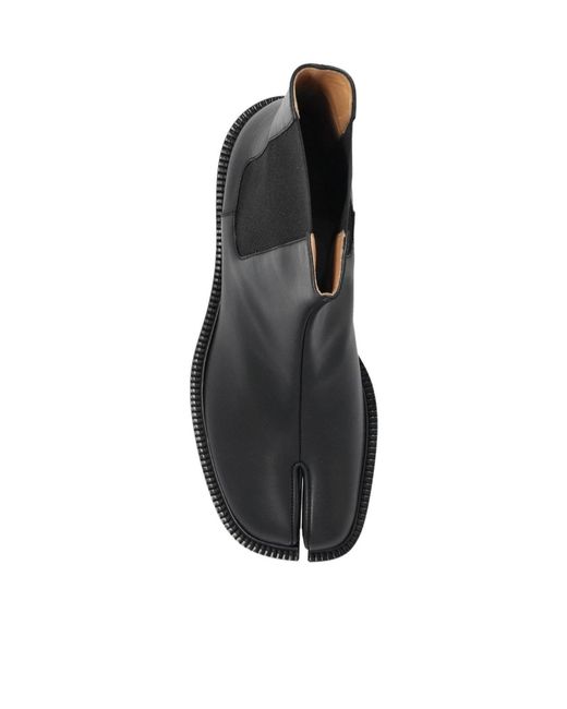 Maison Margiela Black Tabi Toe Chelsea Boots