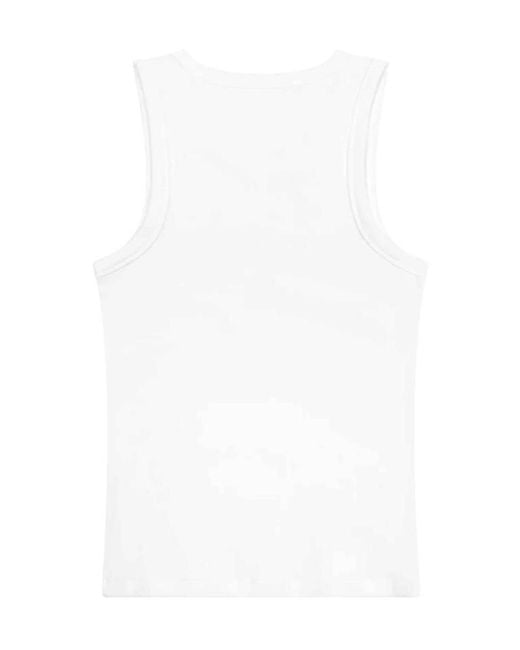 Entire studios White Knitted Tank Top for men