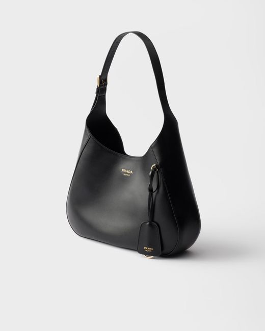 Prada Black Boogie Medium Leather Bag