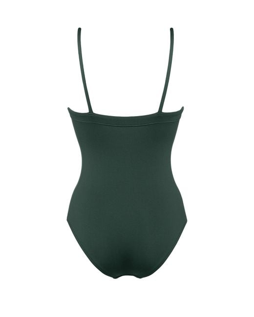 Eres Green Exquisite Onepiece Swimsuit