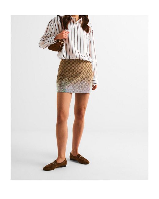 Gucci White Long Sleeve Plain Shirt