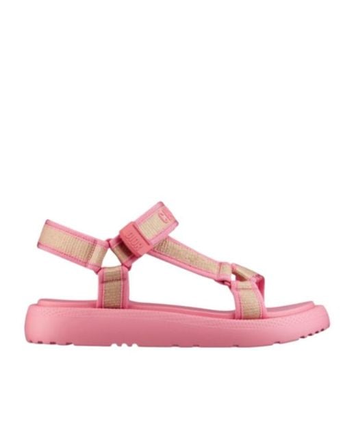Dior Pink Iviera D-Wave Sandal