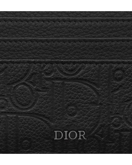 Dior Black Card Holder for men