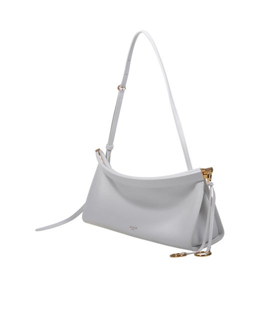 Alaïa White Le Click East West Medium Bag
