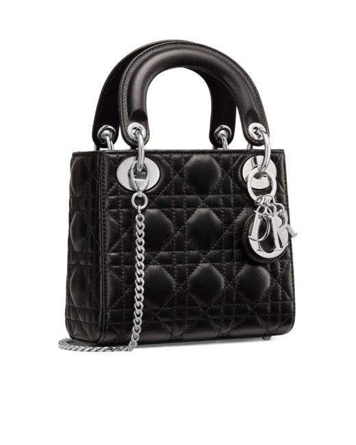 Dior Black Mini Lady Bag