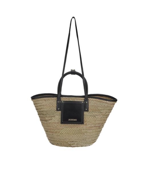 JACQUEMUS ル パニエ ソリ オープントップ トートバッグ JACQUEMUS（ジャックムス）の「JACQUEMUS LE PANIER SOLI
