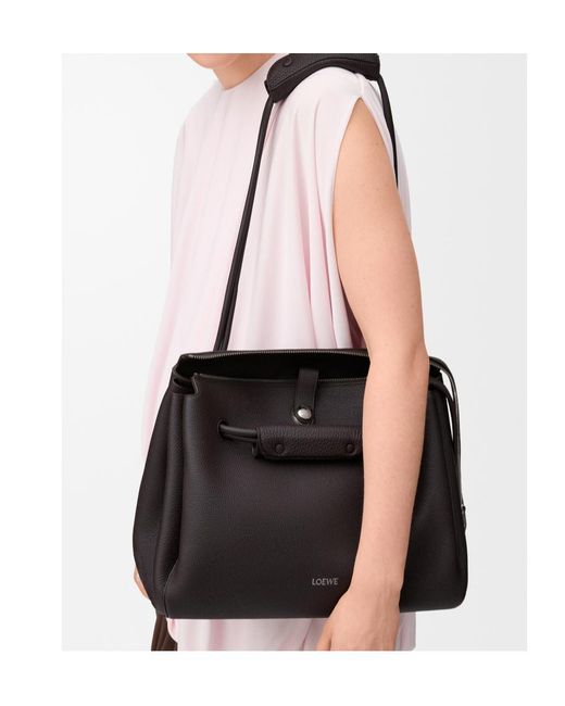 Loewe Black Large Madrid Bag