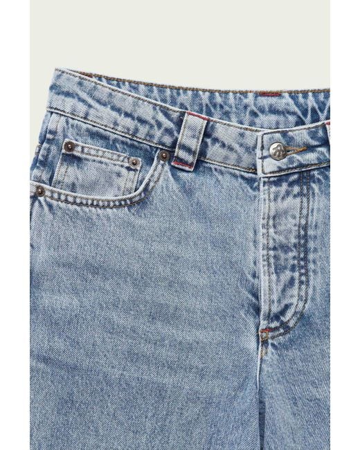 AVAVAV Blue Split Leg Jeans