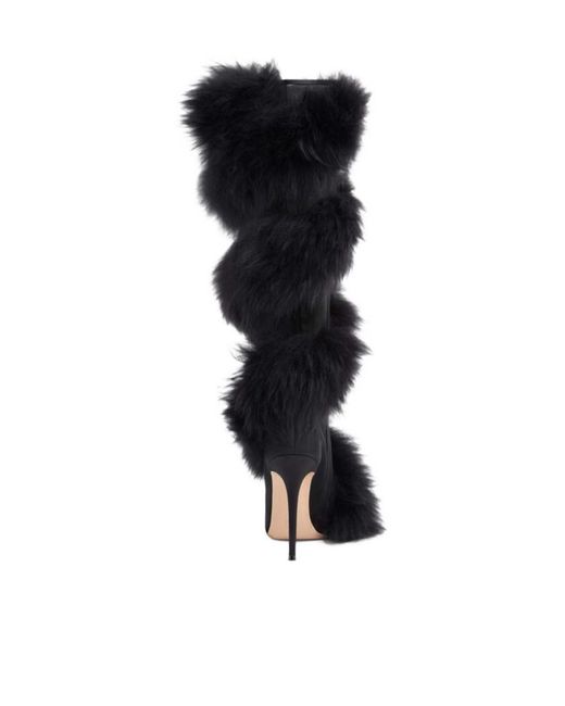Gianvito Rossi Black Fitzy Pointed Boots