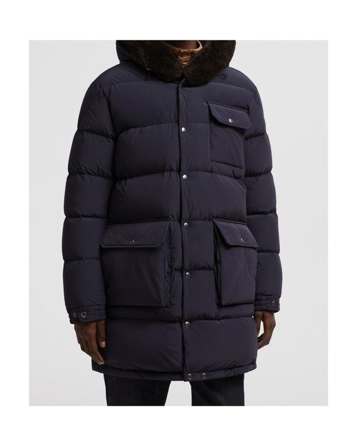 Moncler Black Rowan Long Parka for men