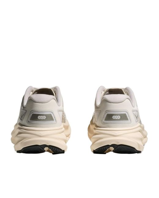 Hoka One One White Clifton One9 Sneakers for men