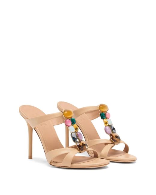 Malone Souliers Pink Simi Leather Sandals