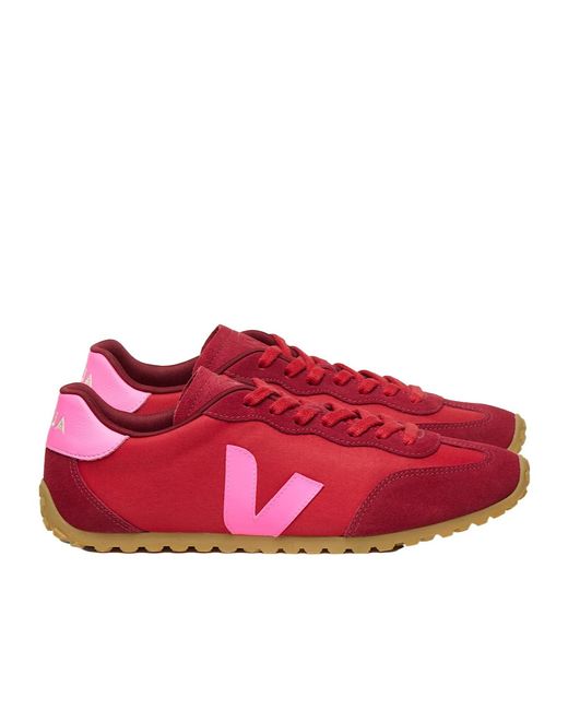 Veja Red Retro Runner Low-Top Sneakers
