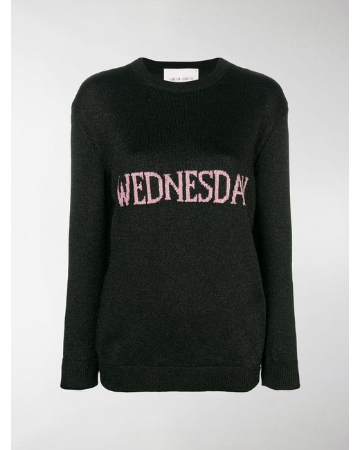Alberta Ferretti Black Wednesday Knit Jumper