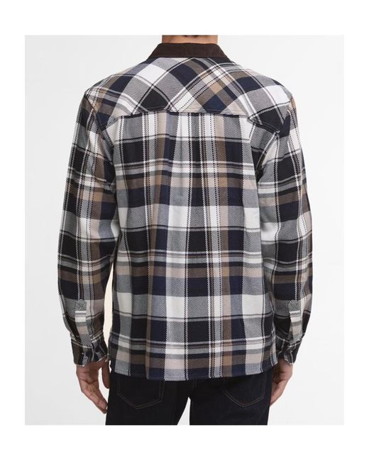 Barbour Gray Grasmoor Shirt for men