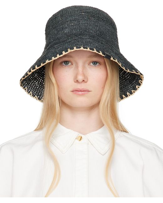 Rag & Bone White Woven Bucket Hat