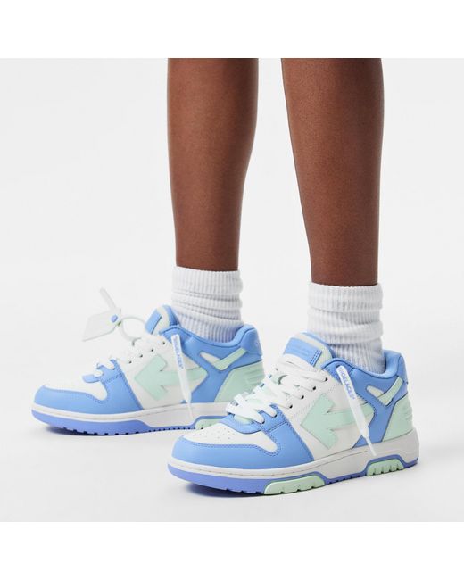 Off-White c/o Virgil Abloh Blue Out Of Office Trainers