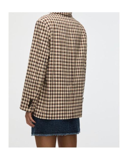 iBlues Natural Basketweave Blazer