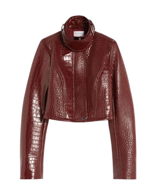 Sportmax Red Sultano Cropped Jacket