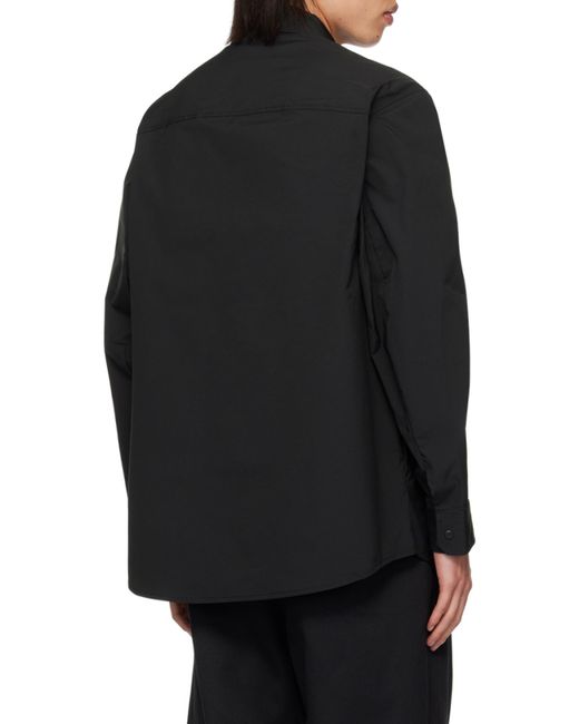 A.P.C. Black Snap-Open Casual Jacket for men